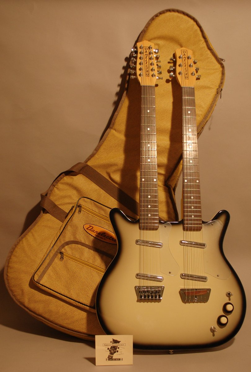 Vintage,collectible,cool and rare guitars and gear for sale. gregsguitars.net/danelectro-dou…