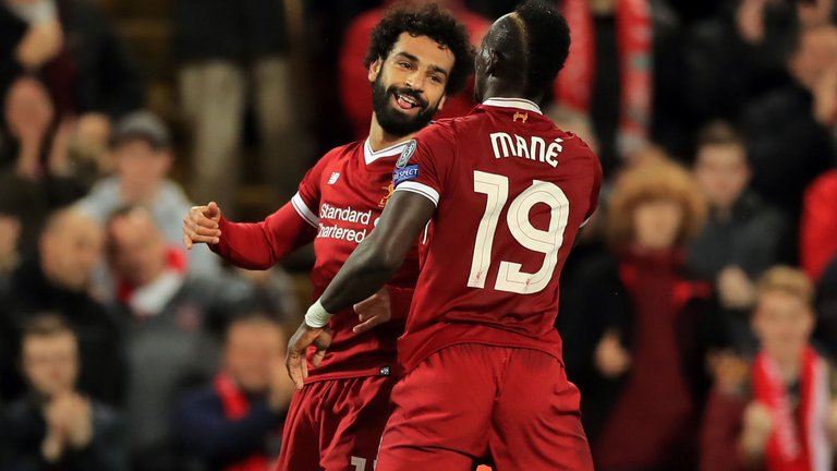SkySportsPL's tweet photo. ✈️ TAKING TO THE SKIES ✈️ 

Liverpool's Sadio Mane and Mo Salah to attend awards ceremony in Ghana on Thursday, 24 hours before Liverpool host Everton in the FA Cup.

Full story: https://t.co/eOrPDqz7tT https://t.co/Gn48pIwQDy