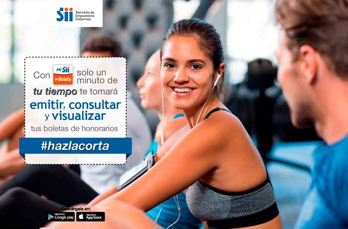 SII_Chile's tweet photo. Emite, consulta y visualiza de forma más rápida tus boletas de honorarios electrónicas con nuestra nueva app #eBoleta 👉https://t.co/hfjJ7bKVN7 https://t.co/1EOqhfJhip