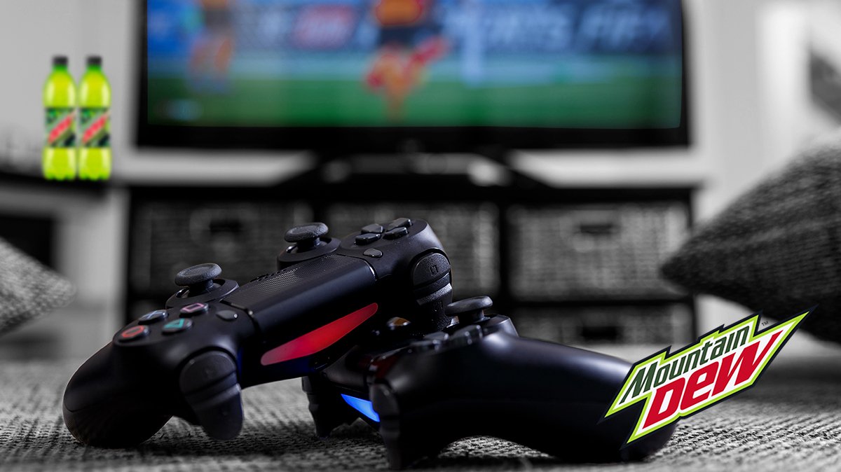 Tag your online football mate. #DewGaming #MountainDew