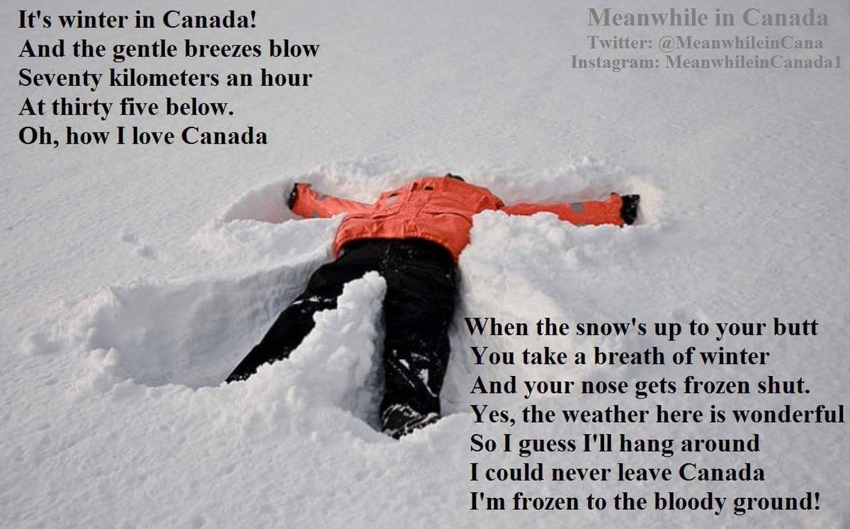 #MeanwhileinCanada
