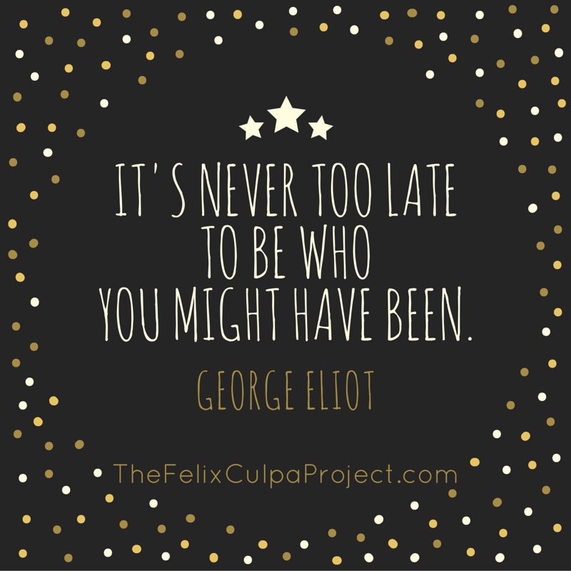 LisaKCorrado's tweet photo. It's never too late to be who you might have been. https://t.co/bqBxrez2UY