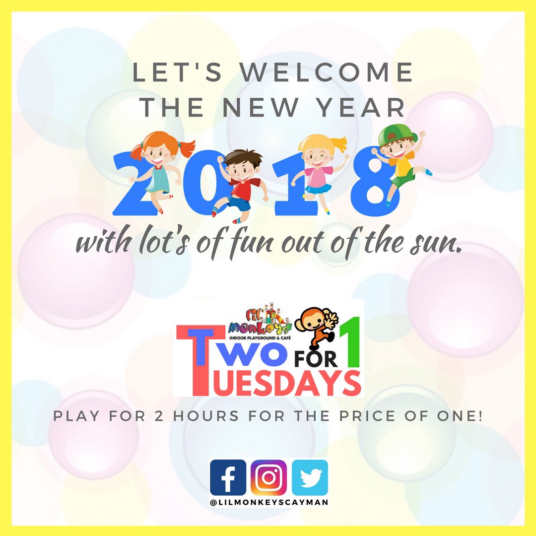 Lil Monkeys Cayman On Twitter First Tuesday Of 2018 For