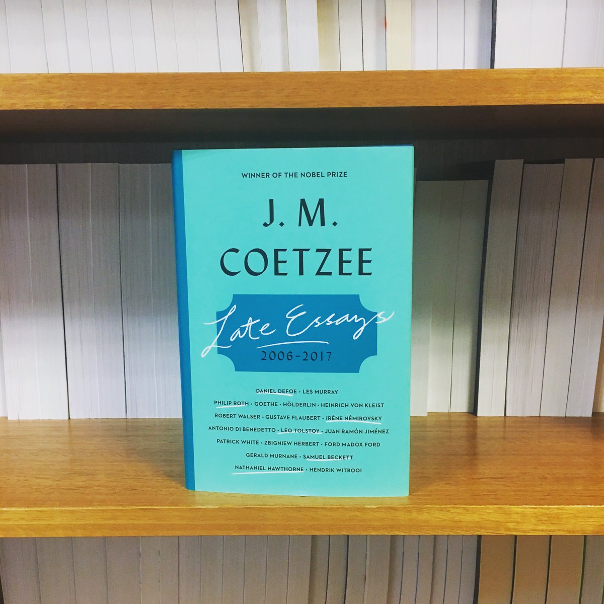 Viking On Twitter The Reflective And Erudite Kirkusreviews Viking On Twitter The Reflective And Erudite Kirkusreviews Late Essays By Nobel Prizewinning Author J M Coetzee Is Now Available Population Essay In English also Business Plan Writers Denver Co Science Topics For Essays