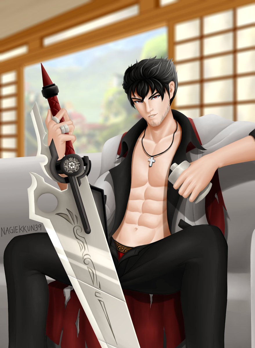 Nagiekkun Qrow Branwen From Rwby My First Art For 18 Yayy Hope I Improve So Much This Year Nagiekkun39 Qrow Rwby Fanart T Co Ditxucicjp