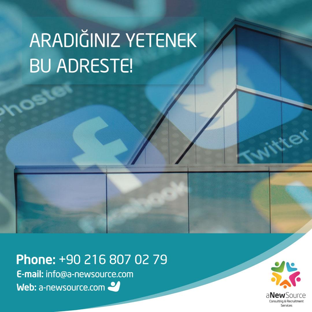 aNewSource's tweet photo. aNewSource’u, tüm sosyal medya kanallarından takip edin. Yeni haberleri kaçırmayın! #aNewSource #YetenekAvcısı #BeSocial #İK #HR #headhunter
Facebook: https://t.co/EjOjASnjth 
LinkedIn: https://t.co/ql0lm8a9Ko 
Instagram: https://t.co/tsVoSze7a7 
Twitter: https://t.co/K5BETPiH6J https://t.co/sAtFZF3gZo