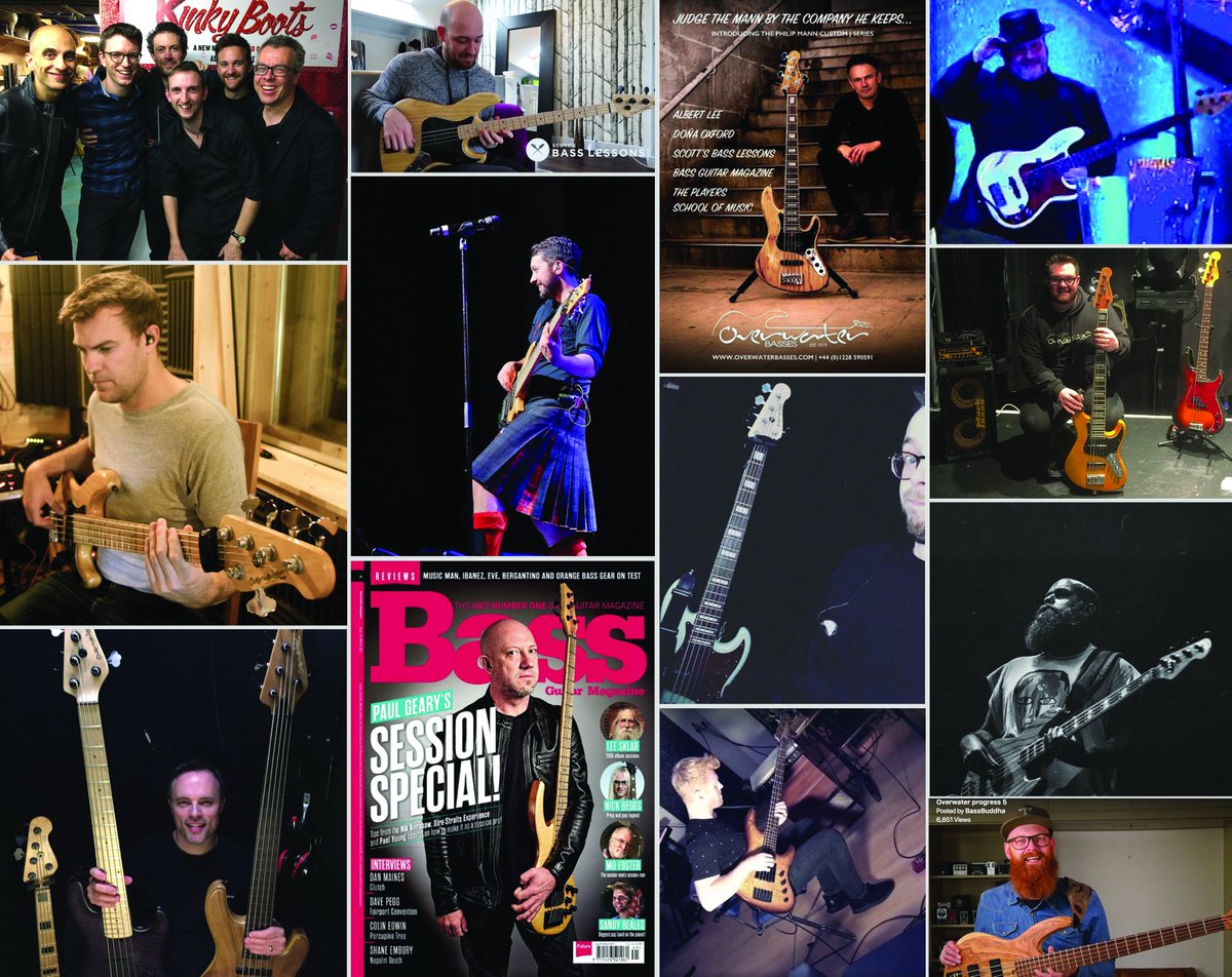 overwaterbasses's tweet photo. Just a few of our favourite people of 2017, who have all been massive supporters of what we have been doing throughout the year.
Thank You!
 - @Bass1Phil @scottdevinebass @danhumphreys86 @AlanMcGeoch @pgbass @DanGilesMusic @chrisattwelluk @SCDband @lukemichaelides @fattybassman https://t.co/BRrrnmnwEB