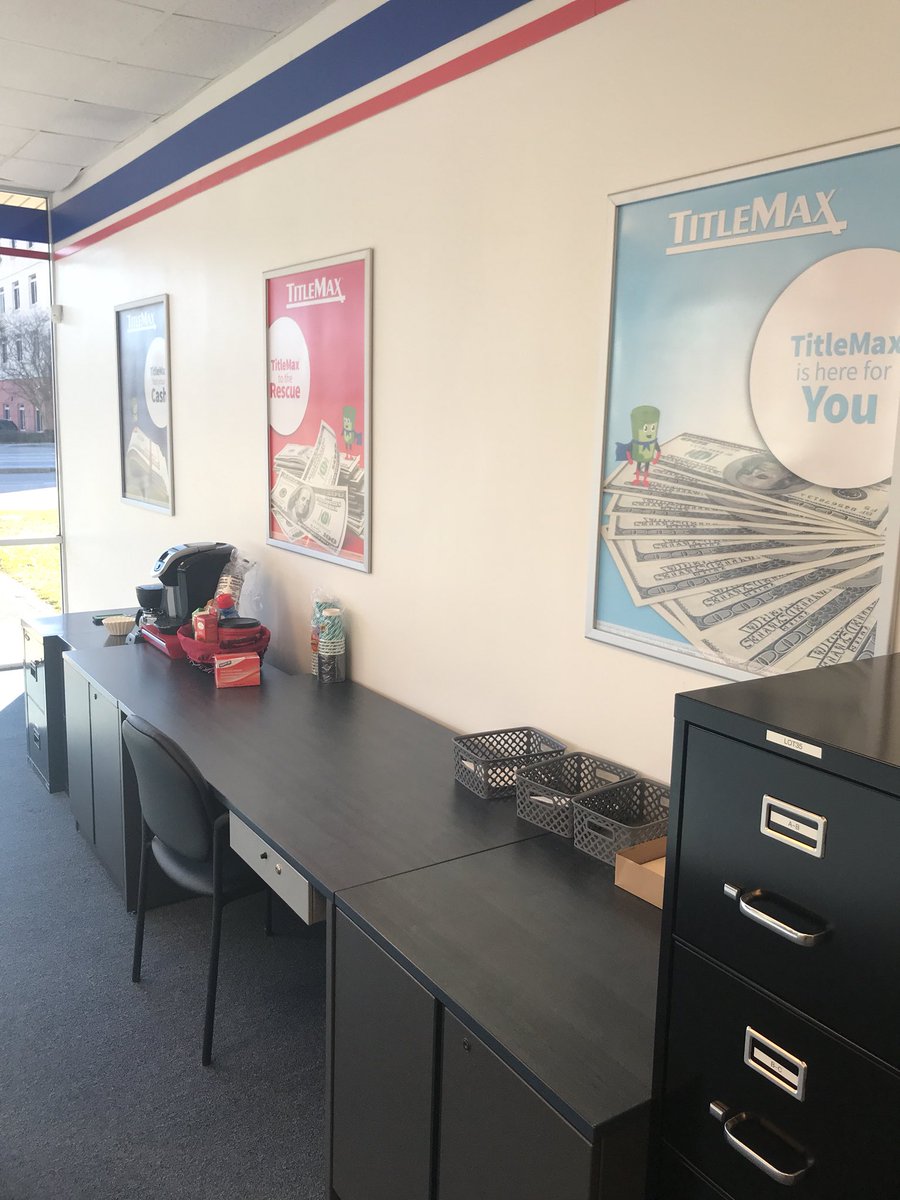 m_lechleiter's tweet photo. Max is making his store operations debut on our awesome new collateral!! #TitleMaxSavannah1 #TMXCompanies https://t.co/lRI0VoeozX