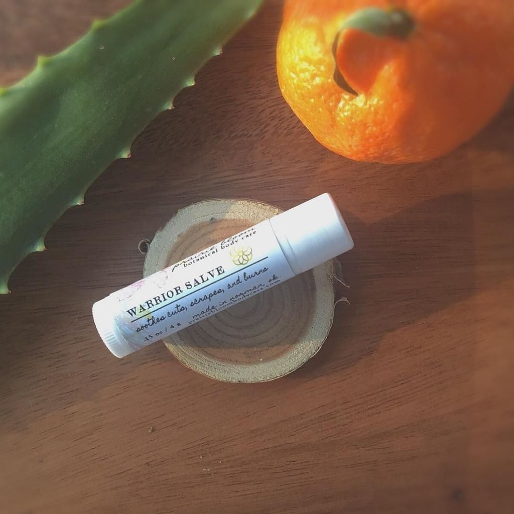 prairie_bloom's tweet photo. // S A L V E //
The air in Oklahoma is so dry we've been running the humidifier nonstop, using our Lip Balm as facial moisturizer, and slathering our cuticles in Warrior Salve.  The great thing about organic skincare is that there are so many uses beside… https://t.co/MgkLiY8M2a https://t.co/niP9JTmA2T