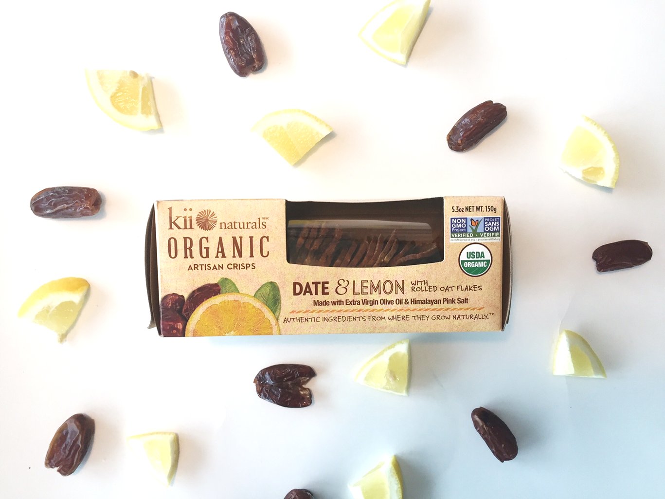 Kii Naturals The First Day Back At Work From Christmas Vacation Calls For A Mid Morning Pick Me Up So Were Turning To Our Organic Date Lemon Crisps All The