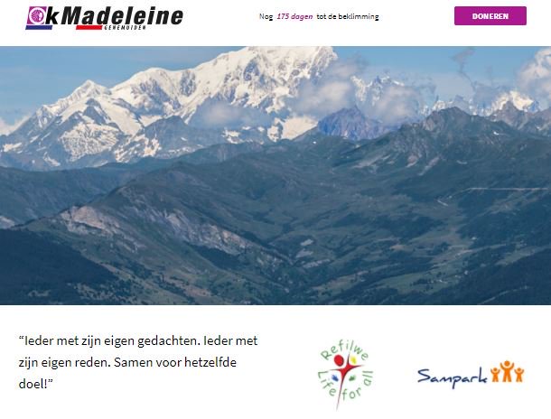 Nog 175 dagen en 60 OK-leden en -sympathisanten beklimmen de Franse Col de la Madeleine voor het #goededoel! Check de nieuwe website okmadeleine.nl en steun deze actie! @OKFrankrijk2018 <a href="/St_Sampark/">StichtingSampark</a> <a href="/Refilwe_nl/">Refilwe</a>