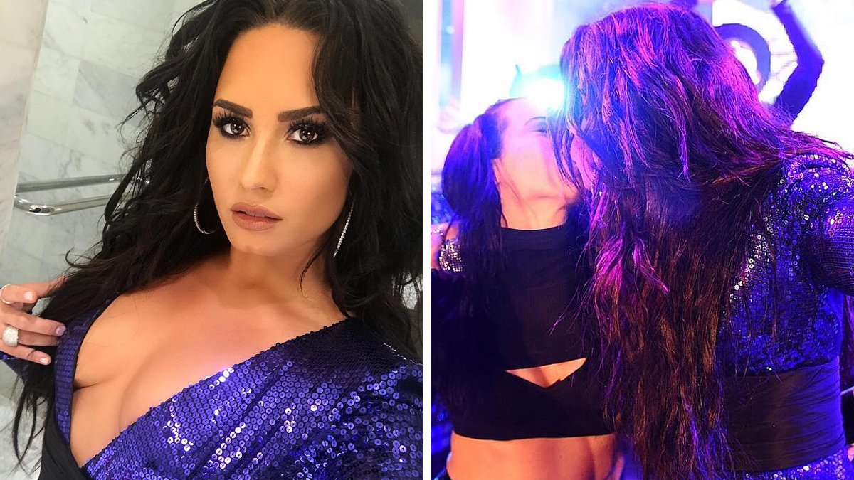 Demi Lovato shared first New Year’s kiss with female dancer, and fans are freaking out trib.al/57Gt7RQ #SorryNotSorry