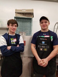 RockLaxClub's tweet image. @RockLaxClub 2019 ELITE Top 22 MD volunteering at Harundale Presbyterian Church Community Free Lunch Service supporting Elderly, Homeless and those in need - team helped with prep, cooking, service and clean up and received a resounding THANK YOU for their efforts! Good job men!