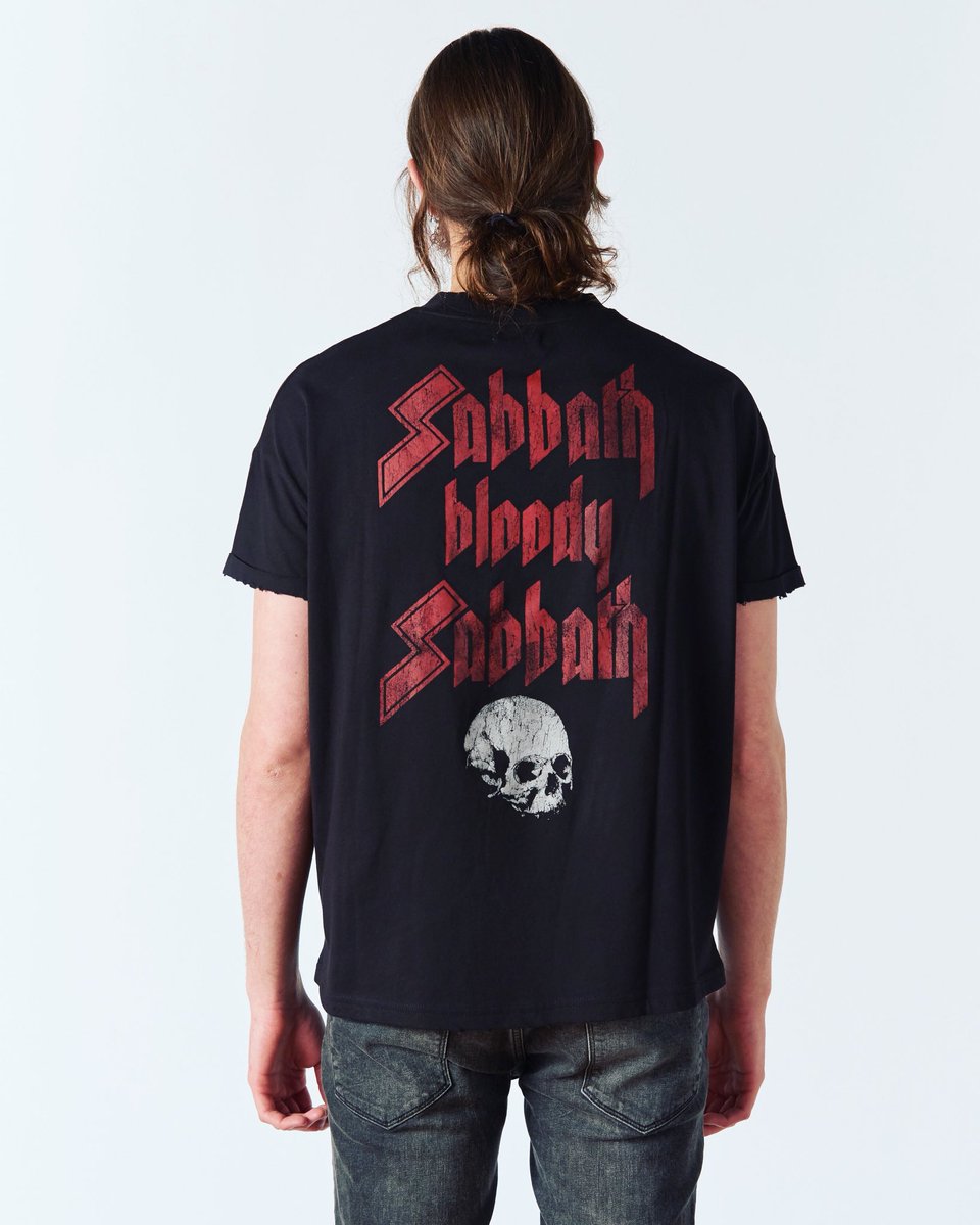 WornBy's tweet photo. #WornBy | War pigs...#BlackSabbath “Sabbath Bloody Sabbath” shirts now online 🎸🎸🎸 
-
Link in bio 💀 https://t.co/8SW1UuFNCX