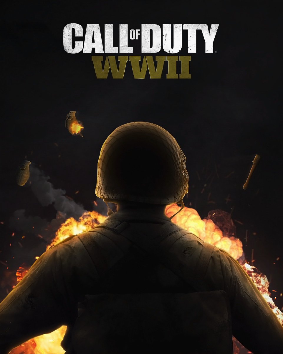 LetsGoJoshy's tweet image. Call of Duty World War 2 Poster
RT and Like