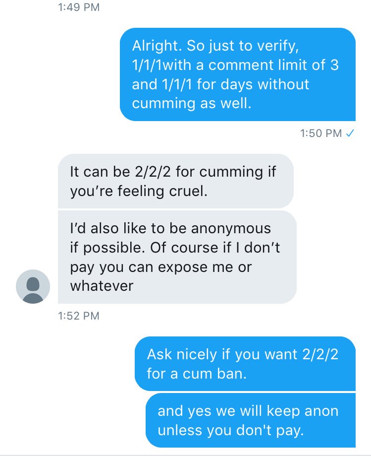 DommeAj's tweet photo. got us another fucking loser for another #RTGame 

1/1/1$ for two hours with a comment limit of 3.

2/2/2 days for a #cumban 

let’s drain this fucking loser AND give him blue balls. 😂💋

#findom #rtslave #rtgame @RT_Pup @RT4D1 @rt_feet @RTP1G @_EFDP @RealDomme @rt4tat2 @RT4feet https://t.co/EP1TIJ48NX