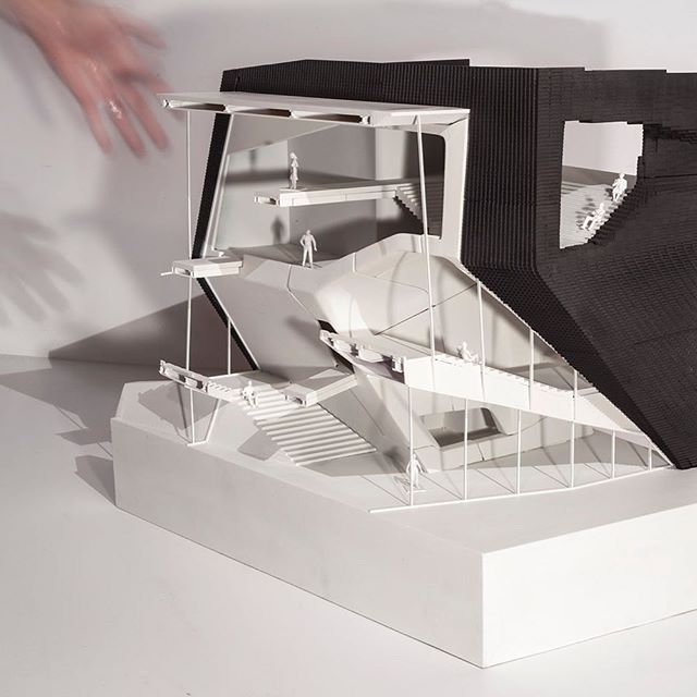 next_architects's tweet image. Sneak peak at one of the models that will be shown in the upcoming exhibition of recent work by Open Source Architecture Jan. 5th-14th at the Kranzberg Gallery, 501 N. Grand Blvd, St. Louis, MO #grandcenterstl #kransbergartcenter #opensourcearchitecture #osa 📷: @chandlerahrens