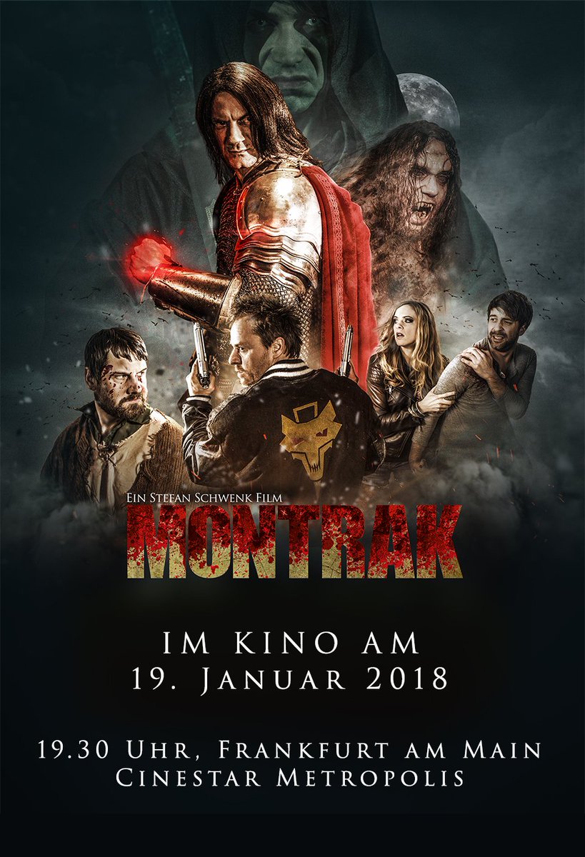 MontrakMovie's tweet photo. Save the date: #Montrak im #Kino, 19. Januar, 19.30 Uhr im #Cinestar #Frankfurt. #Ticket hier sichern: https://t.co/HqmjR9p1tO
#Vampire #Kino #Film #ffm https://t.co/4oixzjB5lQ