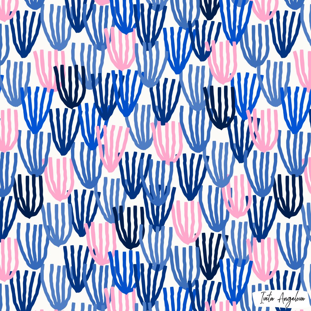IvetAngelova's tweet photo. 96/100 "Blue Flower Fields", featuring hand drawn floral shapes. Available for licensing, contact info in bio #100daysofpattern #artlicensing #surfacepatterndesign #patterndesign https://t.co/u5jHtDlZZl