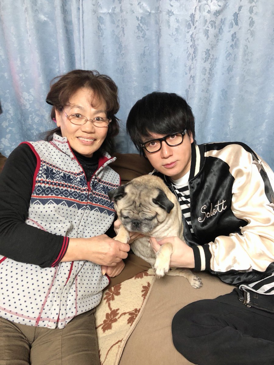 志倉千代丸 実家 D ノ 母と子と犬