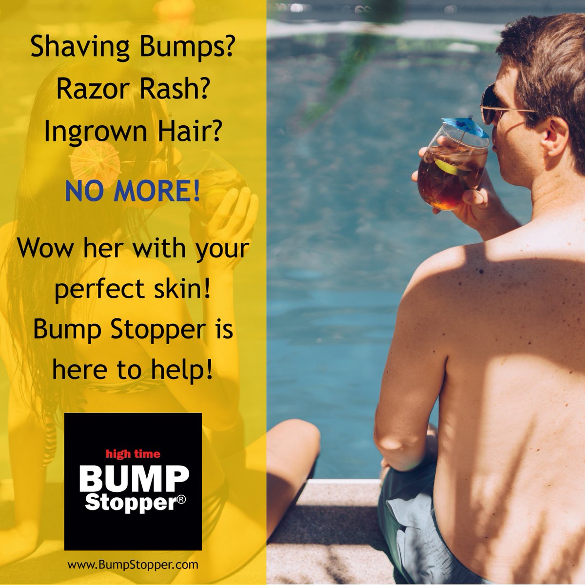 High Time Products On Twitter Dry Skin After Shaving No More