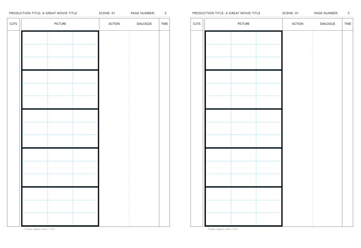 Storyboard Template Vertical from pbs.twimg.com