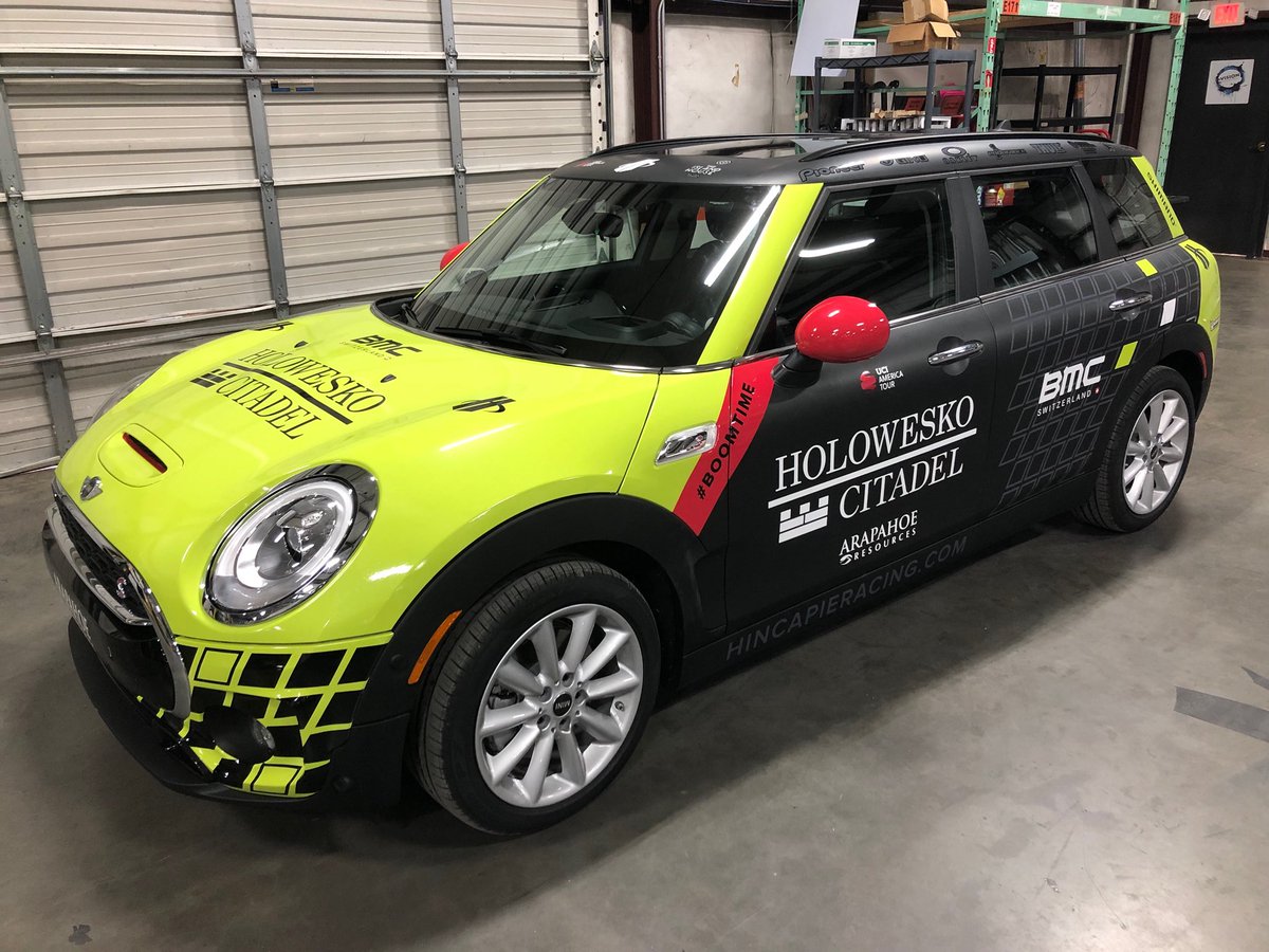Riding in style in 2018. Thanks to <a href="/MINIUSA/">MINI USA</a> for your support!