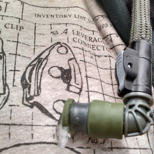 tylermitchell's tweet image. I beat the sun yesterday and got a frozen bite valve. :-) Awesome job! Stay strenuous!  #class006