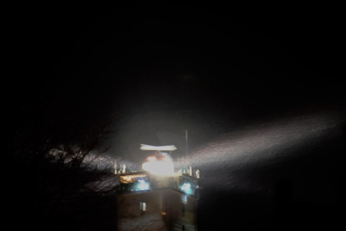 #Brandaris lampen draaien weer gelukkig !! #Terschelling Nu maar op naar de Westerstorm