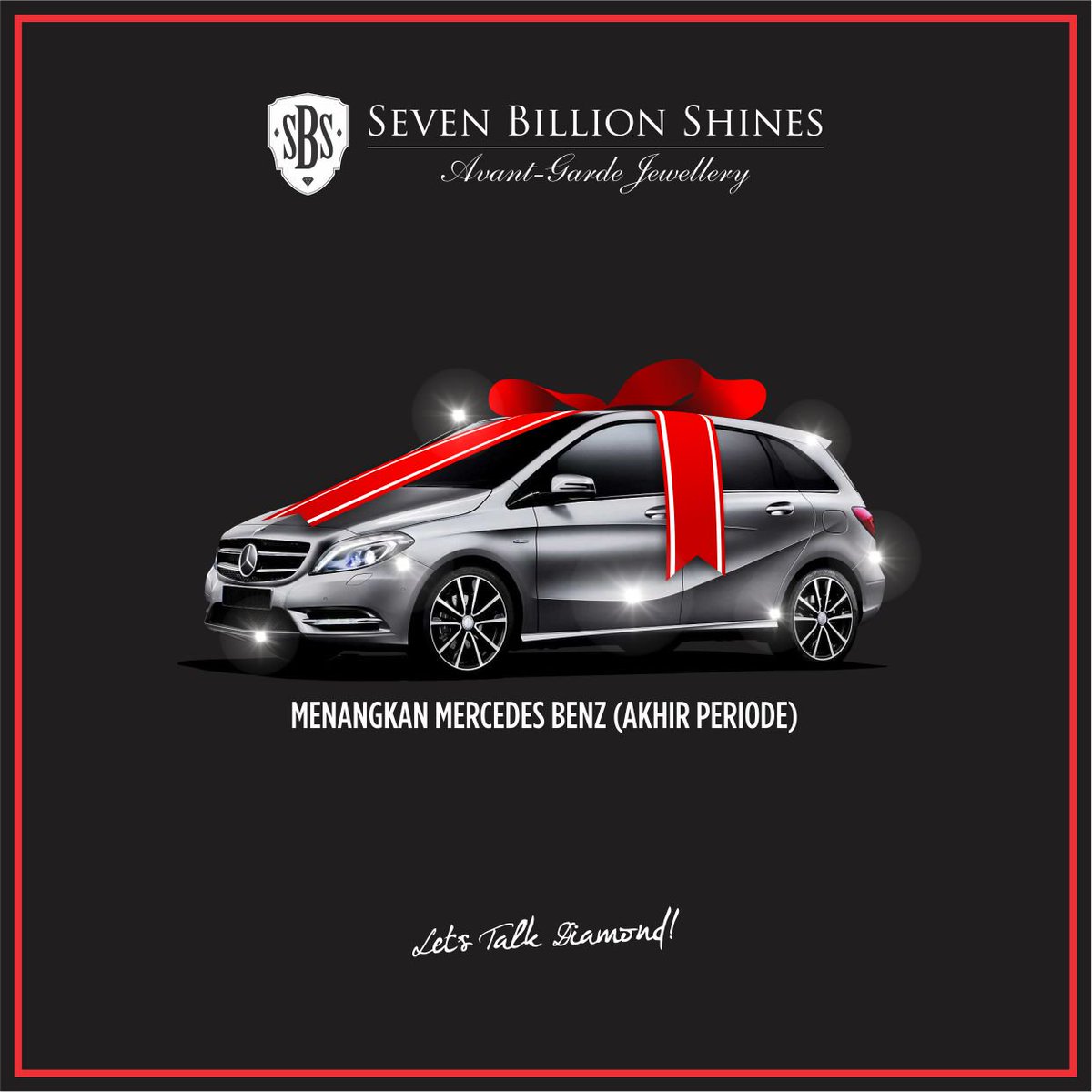 Semakin banyak poin transaksi Anda, semakin besar pula kesempatan Anda untuk memenangkan 1 unit Mercedes Benz!