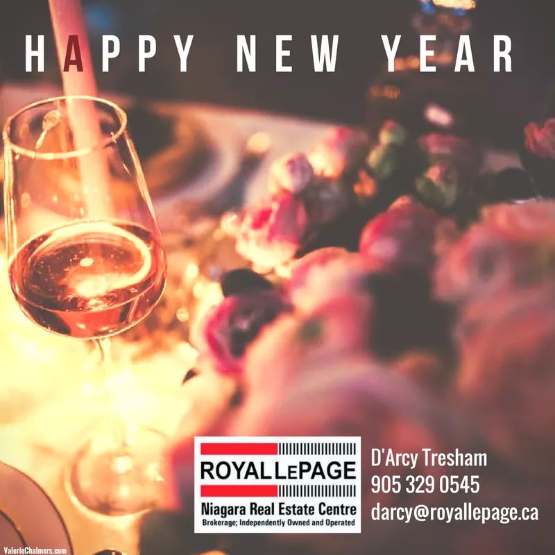 Have a wonderful start to 2018!

#DarcyTreahm #HappyNewYear #Niagara #OurHomeNiagara
