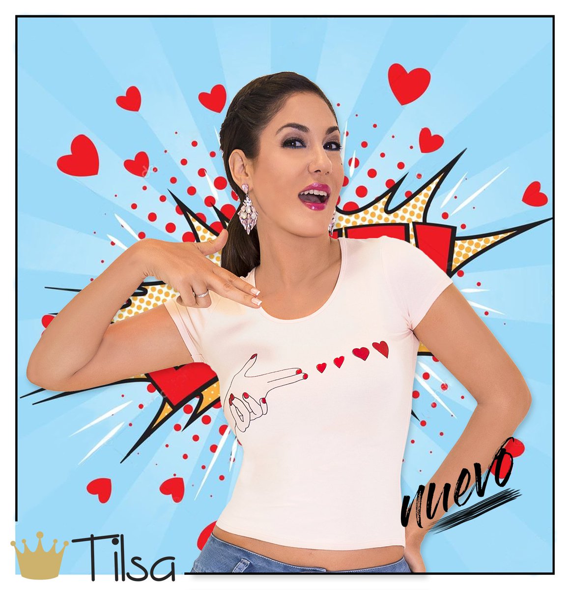 TilsaLozanoFans's tweet photo. Lo nuevo de @tililozano 🖤👑
Visitanos en Jr. Gamarra 594 - Esquina con Humboldt (tda pieers)👕👖😋
Pedidos:
📲 981541401 (whats app)
https://t.co/xqc3fdmpGo

#ColeccionUrbana #TilsaStyle #Polos #Jeans #Verano 2018 #moda https://t.co/fA8dwJCVWD