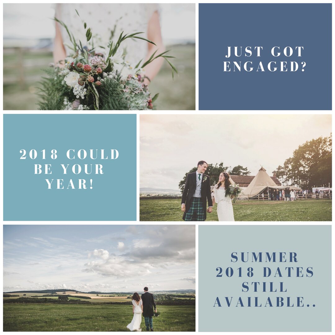 Congratulations to all you newly engaged lovebirds. Why not get in touch about 2018 dates and see if we can make the day of your dreams. #weddingvenue #2018wedding #engaged #weddingbarn #newyearsengagement