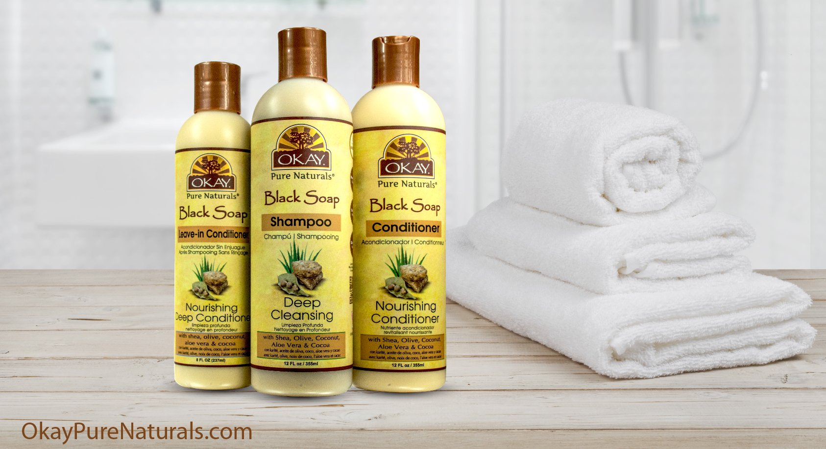 okay shampoo and conditioner
