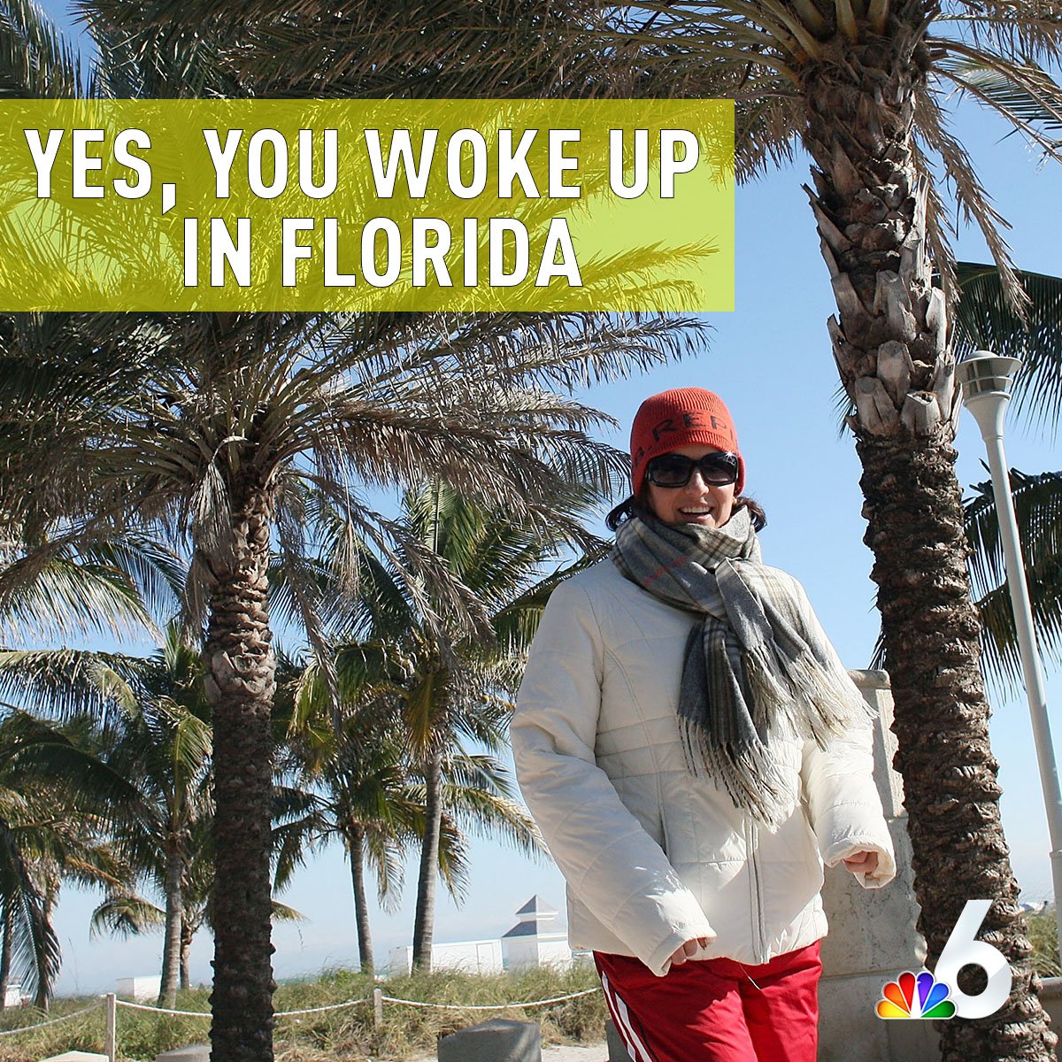 Cold front dropping South Florida temps into the 40s this week. Full cold weather forecast here: on.nbc6.com/Wf6pXpP