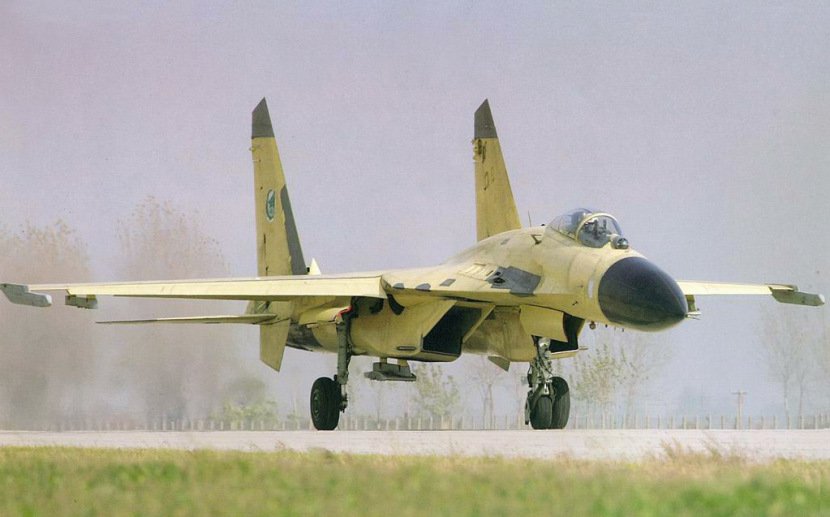 Ron Eisele on Twitter "Shenyang J11B Chinese version of the ‘Flanker’ features a reduced radar
