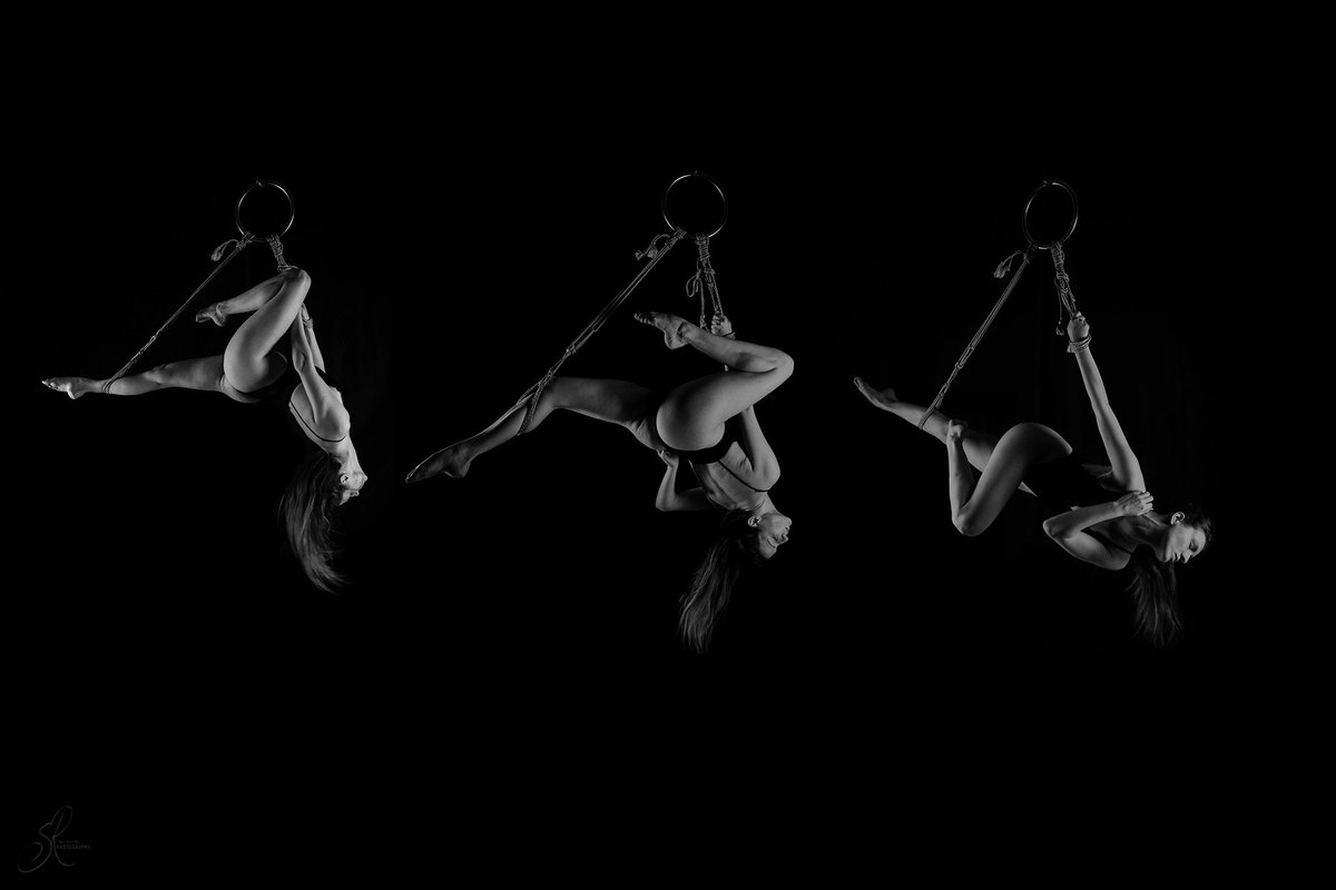 Scarlotssecrets's tweet photo. New header photo was a #selftieselfie ;) #rope, #photography & #modelling all by yours truly! Hopefully more self-suspension, self-art in 2018 <3 #shibari #ropelover #ropeaddict #selfsuspension https://t.co/lr3nmr6UUa