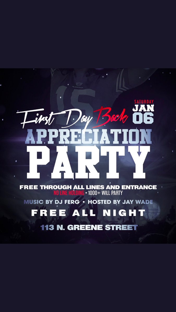 KindaToxicc's tweet photo. Everybody ABSOLUTELY free 😈 no ifs, ands, or buts. Pop out with ya gang 💯 #ncat #uncg #wssu #nccu https://t.co/OfM5wtNm12