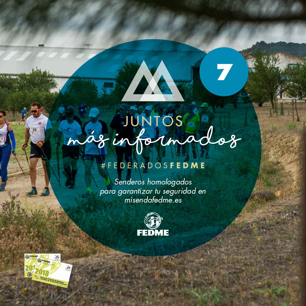 Este año haremos camino juntos por nuestros senderos de mayor atractivo... #federadosfedme ow.ly/jWn030hxi8i