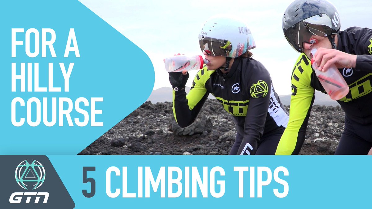 Use the hills to get an advantage in your next race! Check out 5 of our climbing tips for your next hilly triathlon 🚵 

📹 - gtn.io/ClimbingHillyC…