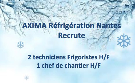 emerauderh's tweet image. Offrez-vous une Bouffée d’air frais pour 2018 ! #Emploi #Nantes #Axima #Frigoriste Vous saurez tout sur chef-d-equipe.com