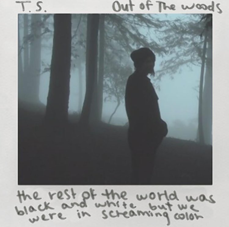 sparkly_cupKATE's tweet photo. I love how @jtimberlake is trying to get us into the woods while @taylorswift13 tried to get us Out of the Woods... https://t.co/3uamT6YlNV