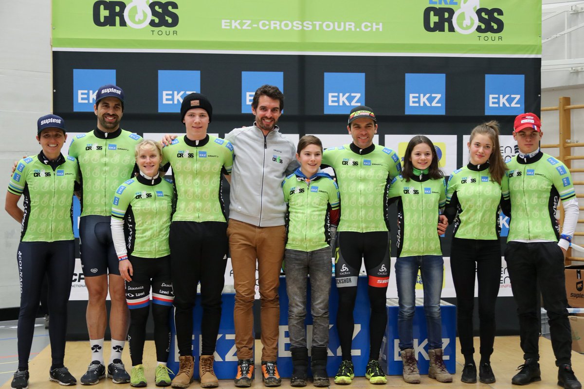 ekzcrosstour's tweet photo. And last but not least a picture of our #victoryteam #overallranking #ekzct #Congrats https://t.co/5fqVNb63MZ