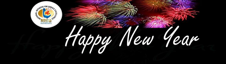 Happy New Year from the National Initiative for Service Excellence (NISE) Inc. #Barbados #NewYear