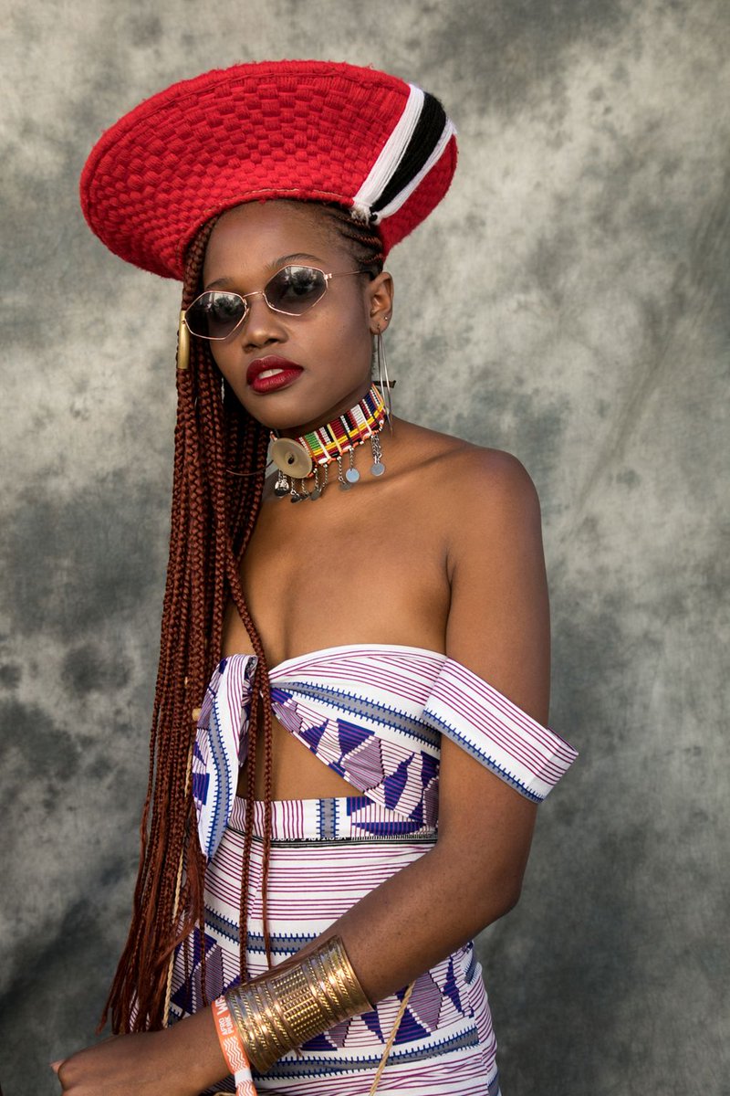 .<a href="/trevor_stuurman/">Trevor Stuurman</a> captures the sartorial mood at #AfropunkJoBurg: vogue.uk/GJ1XNZ