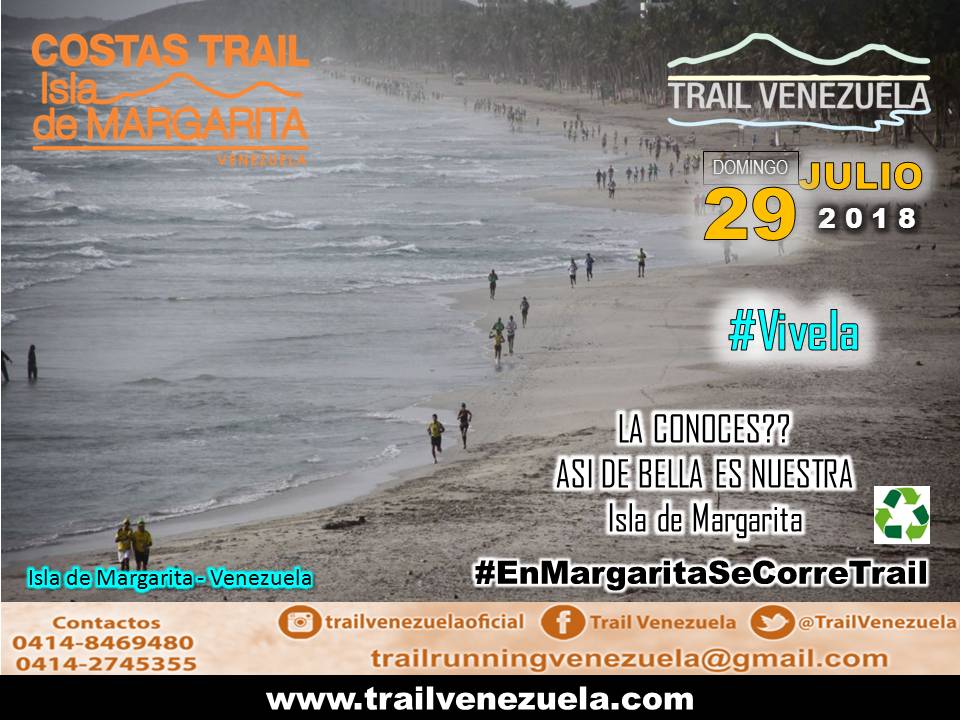 TrailVenezuela's tweet photo. COSTAS TRAIL 16K - CARRERA DE PLAYAS @ElizbthVil @EvelynGordones @GatoradeVzla @AltraRunning @rudyprojectvzla @Desnivel_Posit @orientealdia6 @UltrailrunnersC @PanasRunnersMgt @TenaySiempreActivos @TrailChile @TrailColombia @TrailArgentina https://t.co/yGLfSuUYdi