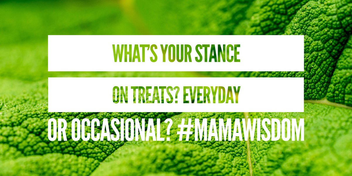 Especially relevant since we have started talking  - I’m asking 🍩🍫🍪🍨🍡 #MamaWisdom