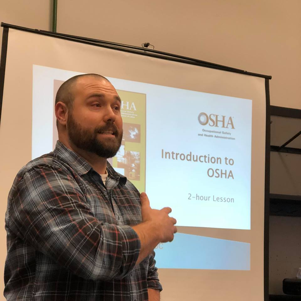 EvansRoofingCo's tweet photo. This morning begins the CFE, Inc. Elmira, Endicott and Wall Panel Division’s Annual Training Week.
Training led by Dan Nowak, Evans Roofing Company, Inc. EH&S Risk Manager.
#safetyfirst #construction #roofing #roofingcontractor #commercialroofing #wallpanels #OSHA30hour https://t.co/YyGTVNA2fk
