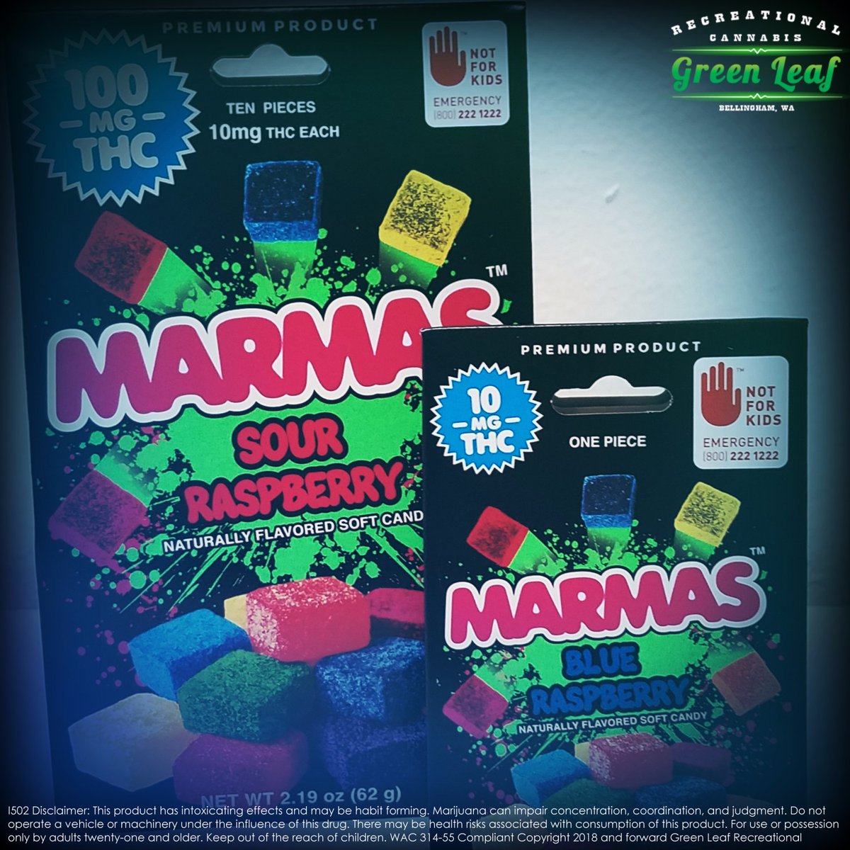 GreenLeaf_NW's tweet image. Get ready to chill with us this week night! ❄️🌳🍑🍉🍏🍍🍓🍋 🍒🔥
Ask your favorite bud tender @GreenLeaf_NW  for some of our deliciously potent Marmas. #greenleafnw #marmas #winteriscoming #areyouprepared #whyarentyoueatingmarmasrightnow #bellingham #eatyourweed