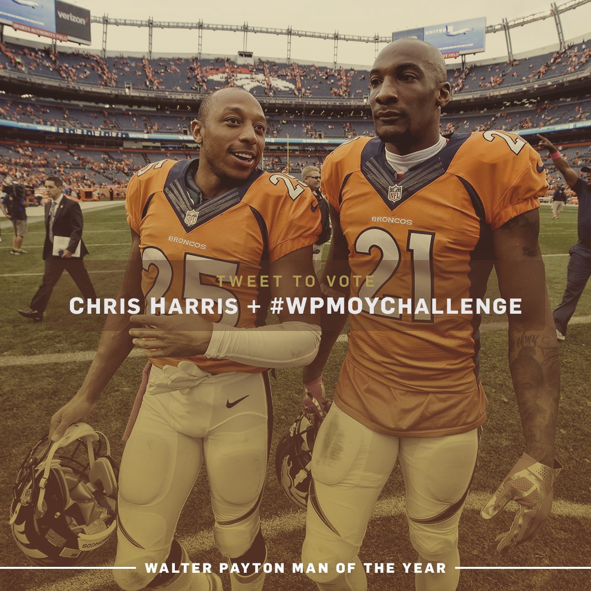 AqibTalib21's tweet photo. Tweet to vote: Chris Harris + #WPMOYChallenge 
He more than desereves it!!! https://t.co/y6YZEFcjKT